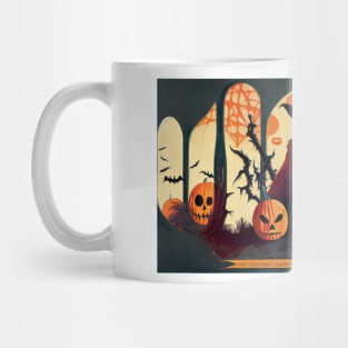 Spooky Witch Painting Mug